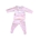 Conjunto de bebé rosa - Imagen 1