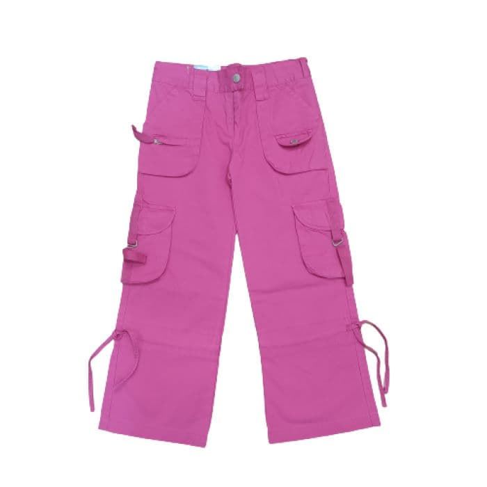 Pantalón cargo rosa - Imagen 1